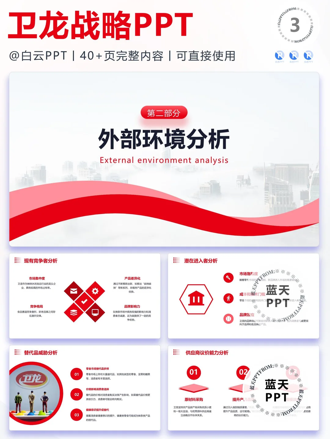 【293】卫龙食品-品牌简介市场营销策略PPT