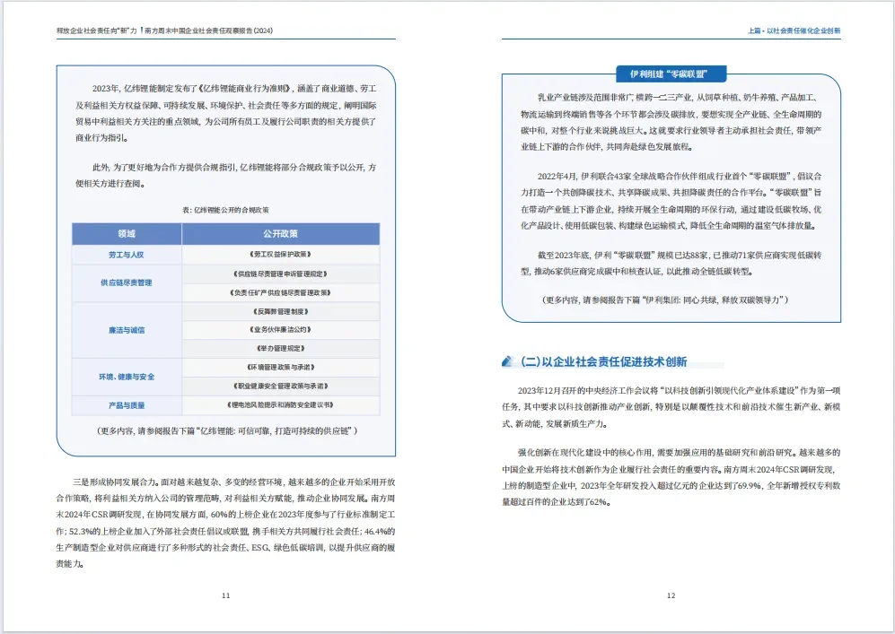 2024中国企业社会责任观察报告分享
