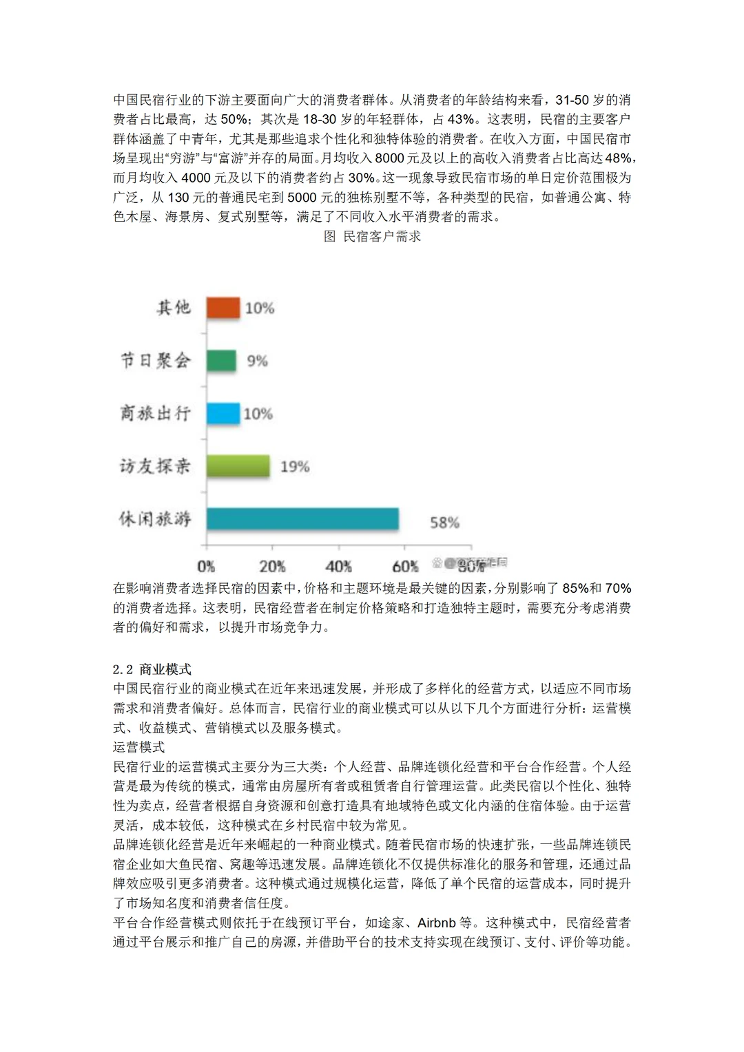2024年中国民宿行业研究报告
