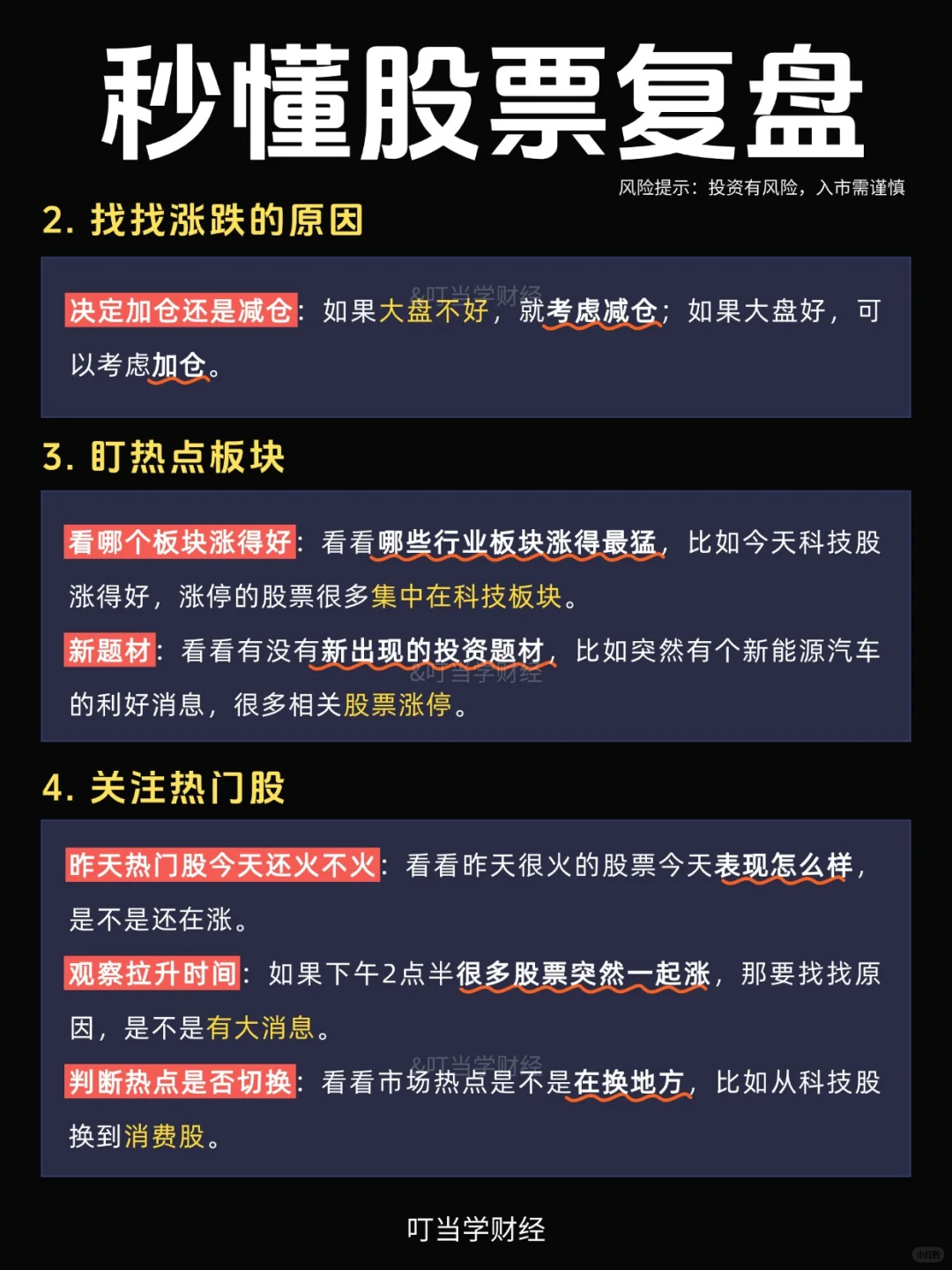 股票复盘全流程指南