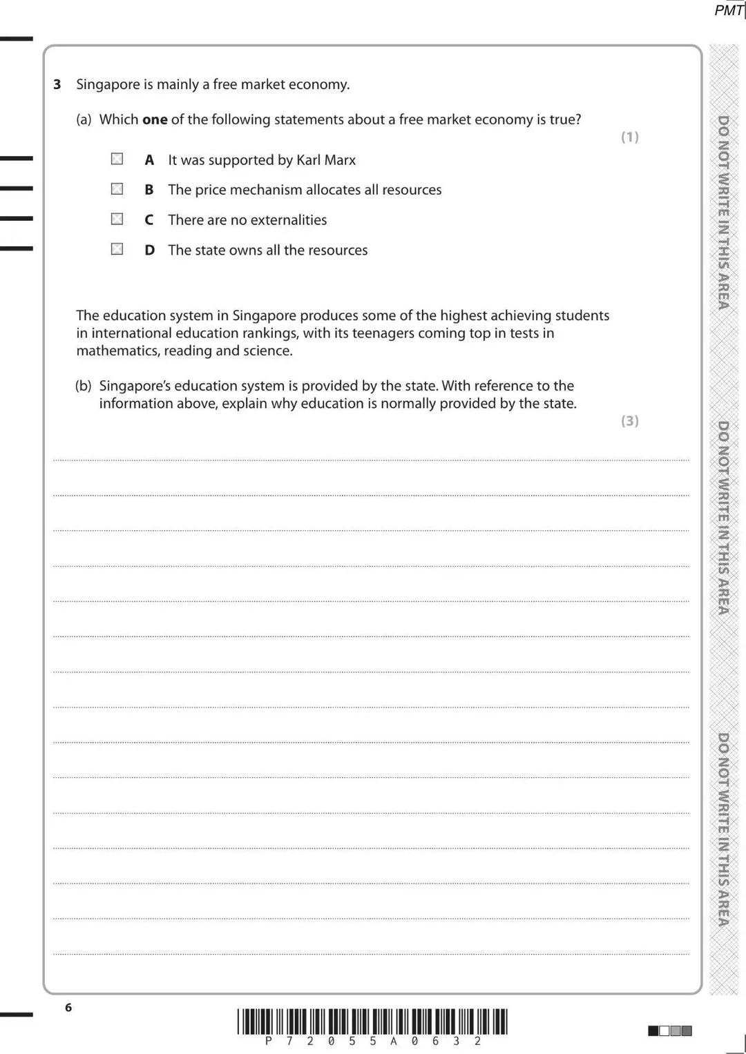 QP-试卷1 Edexcel(A)经济学AS-level课程