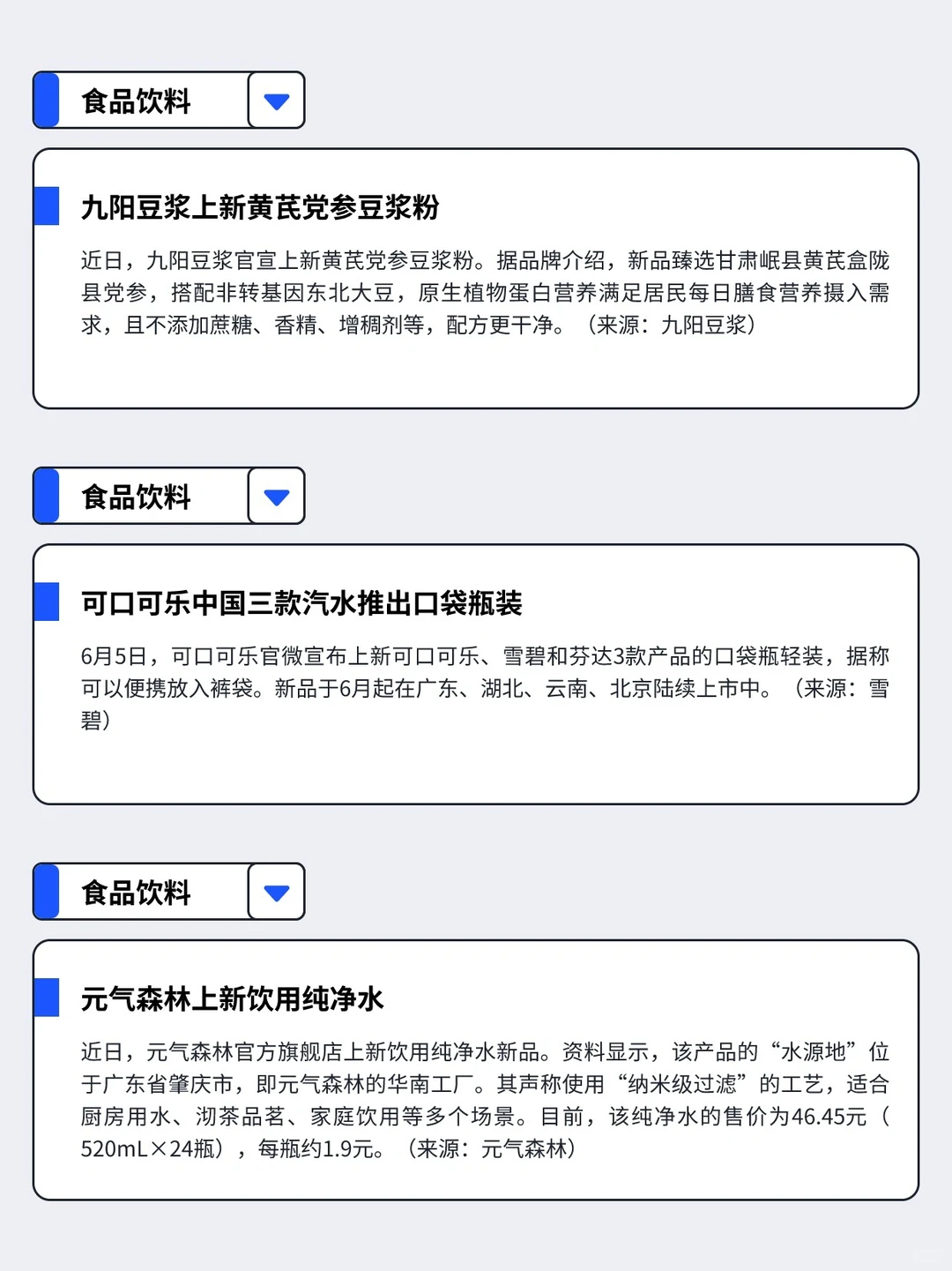 6.3-6.10丨本周快消品行业分析左滑抢先看