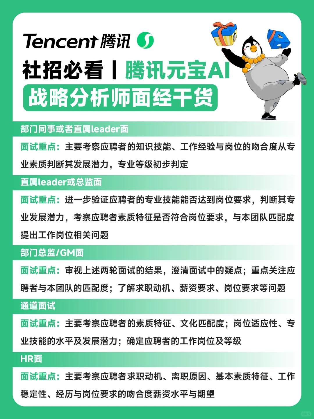 腾讯元宝AI战略分析师社招面经|速码