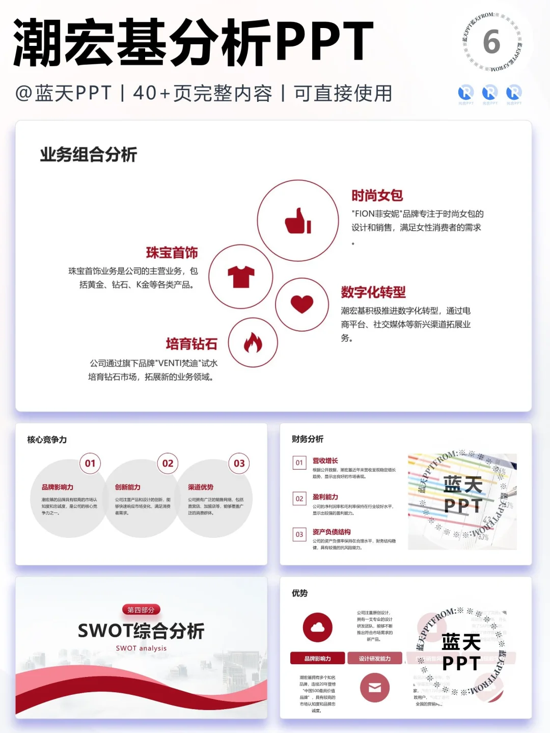 【072】潮宏基战略分析营销策略 SWOT PPT