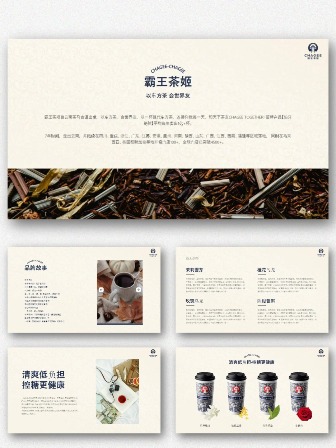 霸王茶姬品牌介绍营销策划PPT｜东方茶马古道