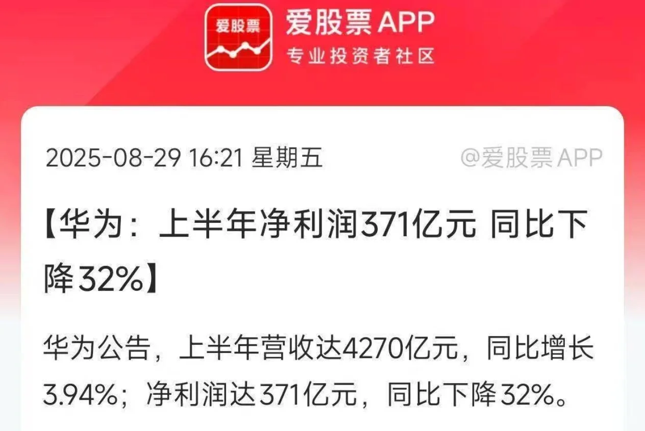 华为交出了一份寒气逼人的财报