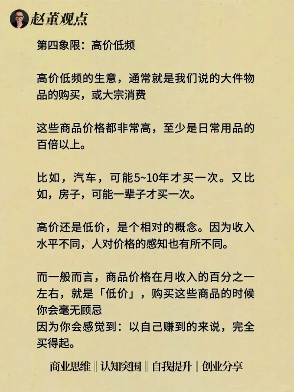 好生意的四种模式