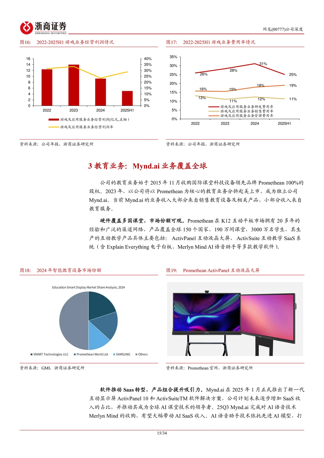 网龙公司研究报告-游戏+教育双轮驱动