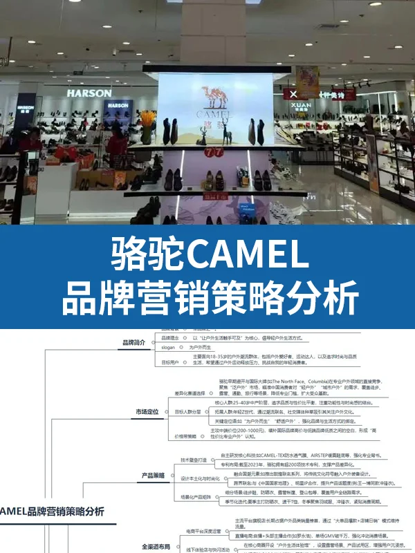 骆驼CAMEL品牌营销策略分析