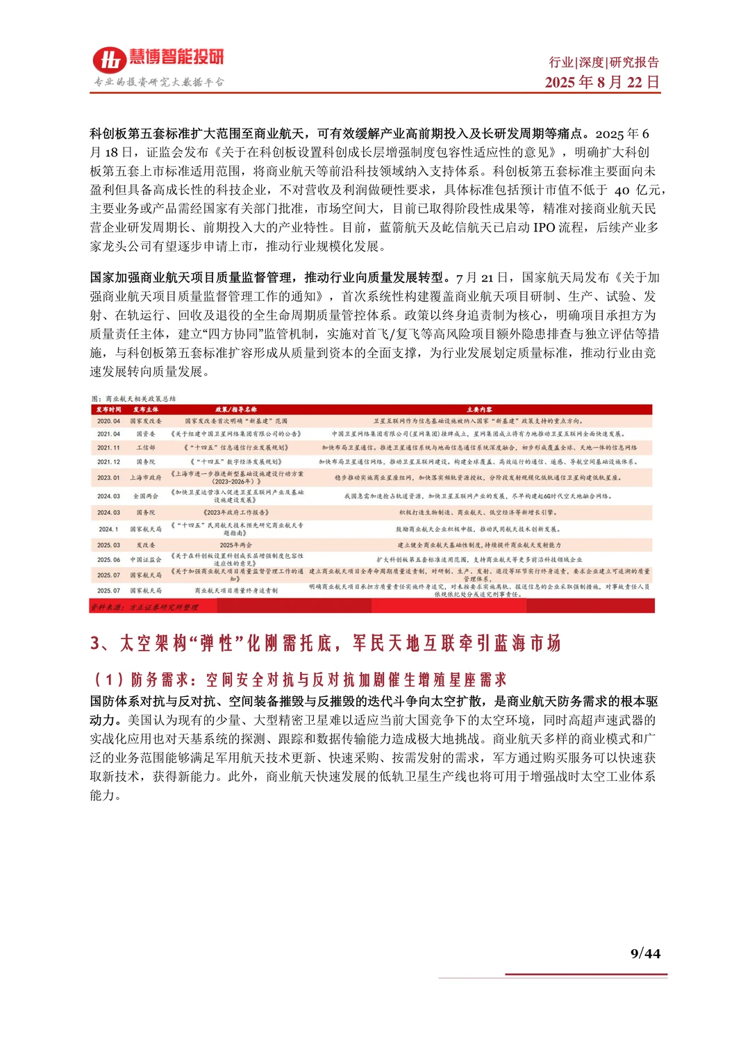 商业航天行业深度:驱动因素、现状及公司