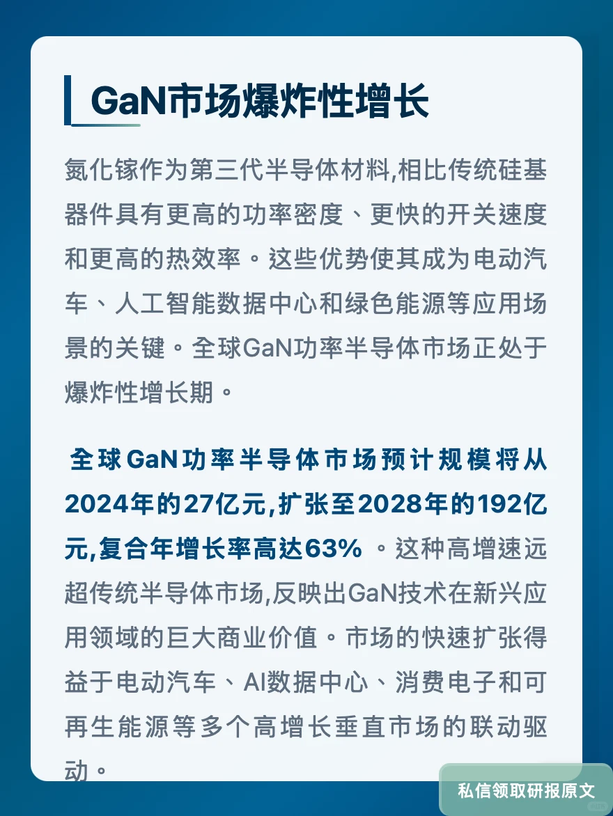 英诺赛科氮化镓市占率第一!美银看好AI数据