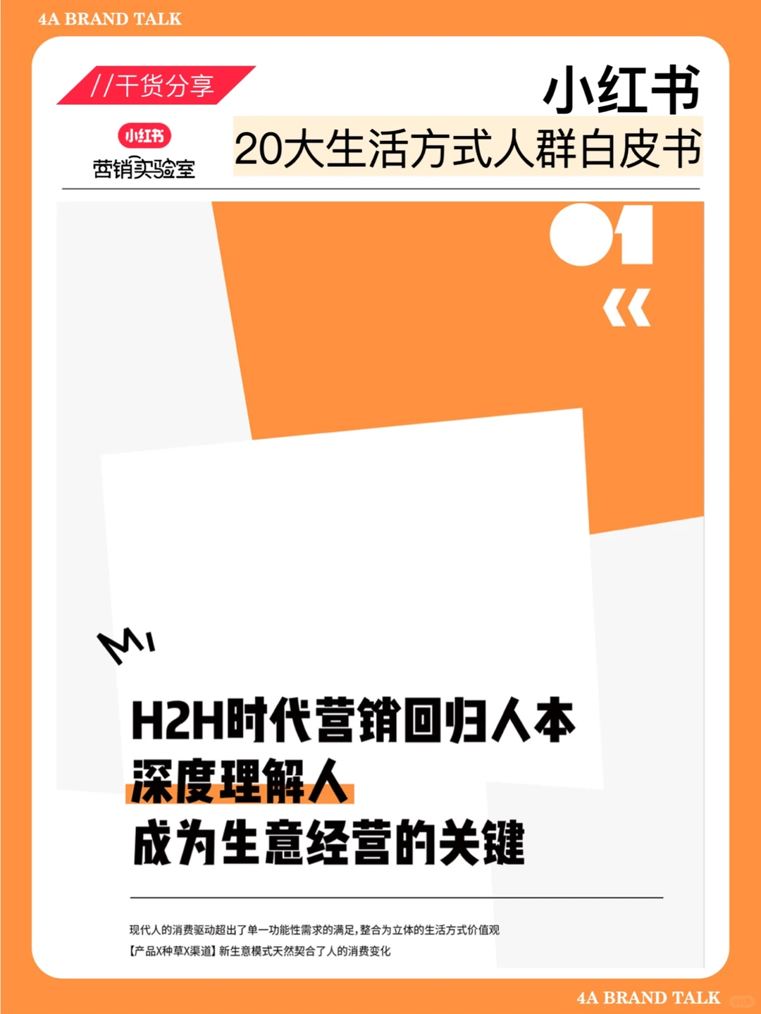 洞察报告｜小红书20大生活方式人群白皮书