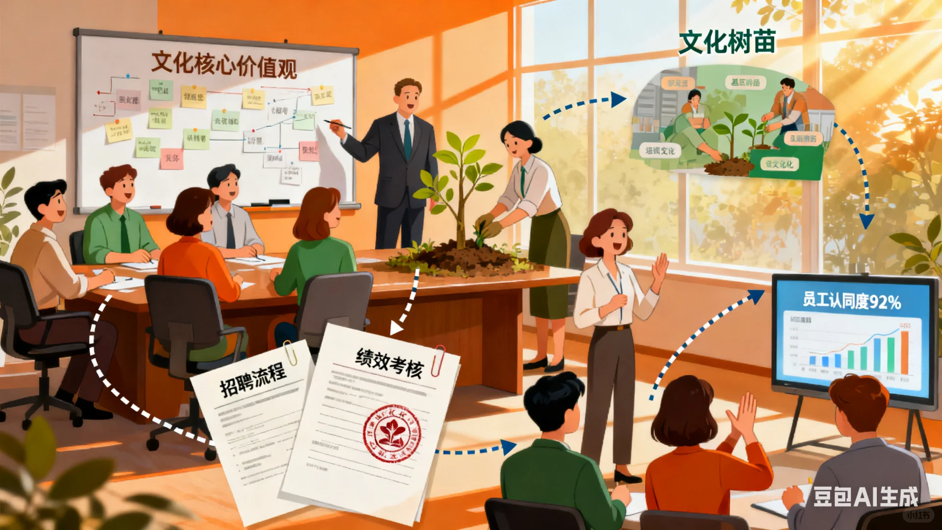 解决企业文化虚设问题的五步落地法