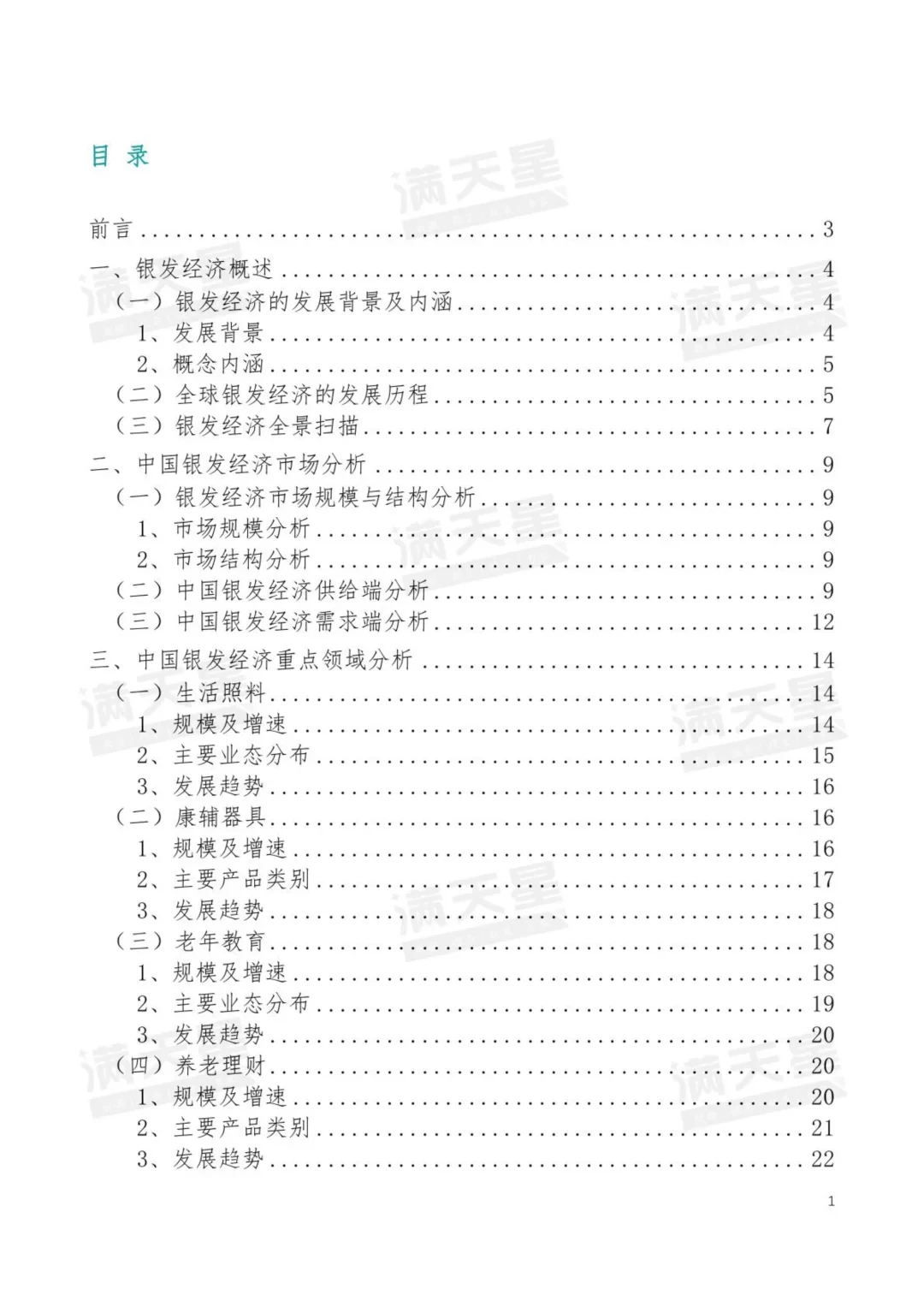 2025年中国银发经济发展研究报告