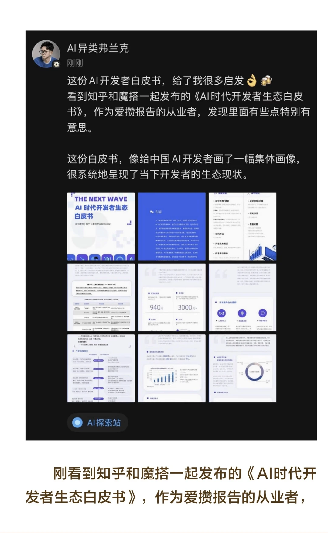 这份AI开发者白皮书，给了我很多启发??