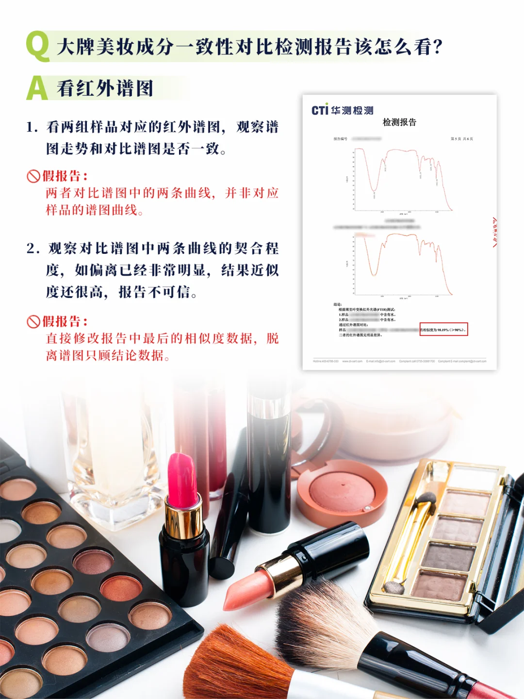 美妆报告，看清楚这几点揭穿假报告！?