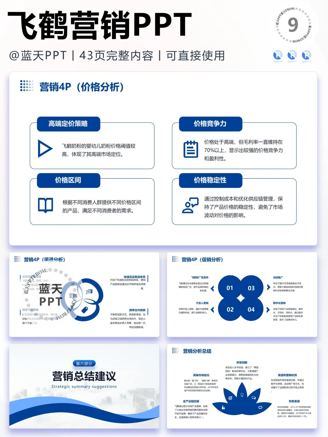 【216】飞鹤乳业-品牌简介市场营销策略PPT
