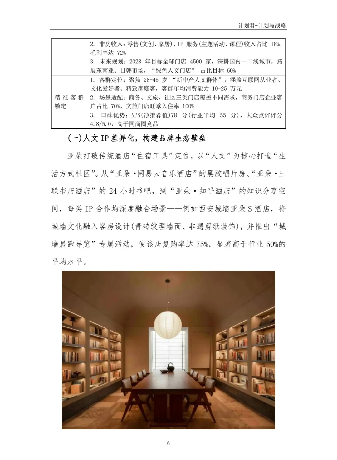 某知名酒店品牌商业计划书(纯干货分享)