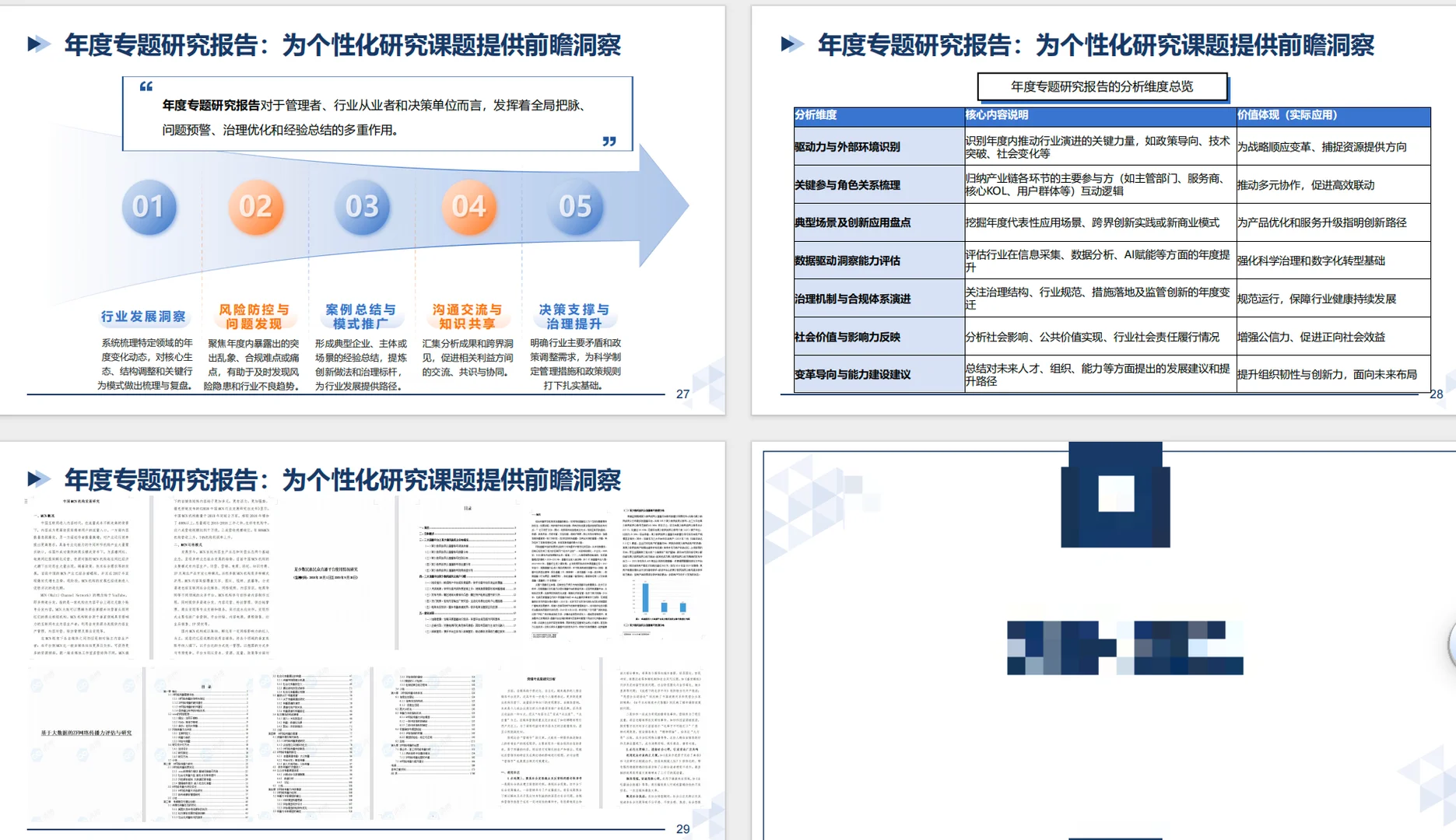 年度专题研究报告