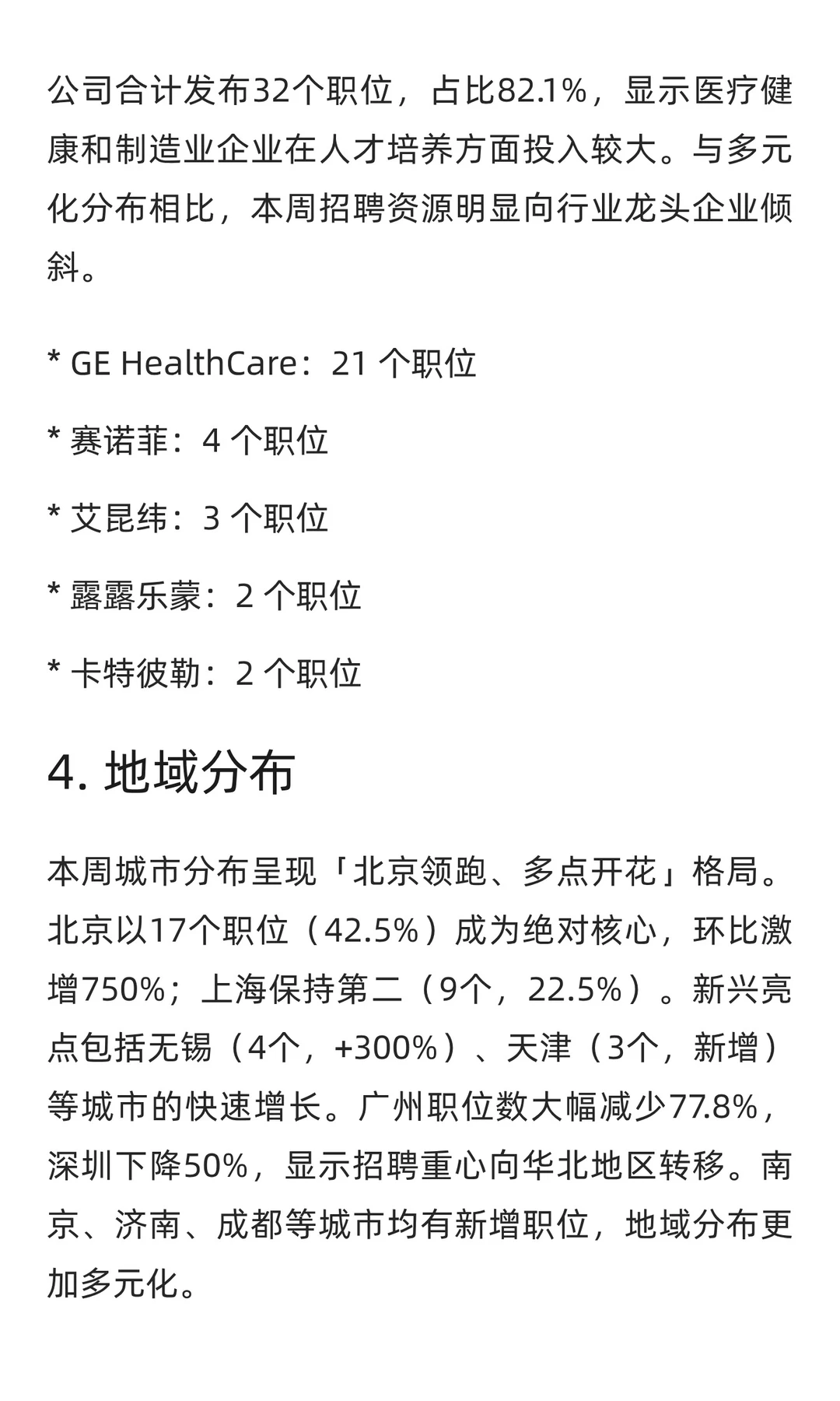 人力资源与培训领域求职市场周分析报告