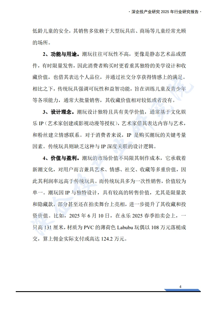 2025年中国潮玩经济行业研究