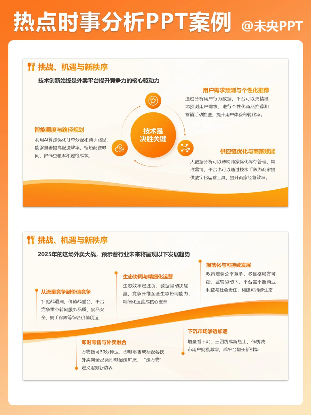 分享一份热点时事分析PPT！速看?