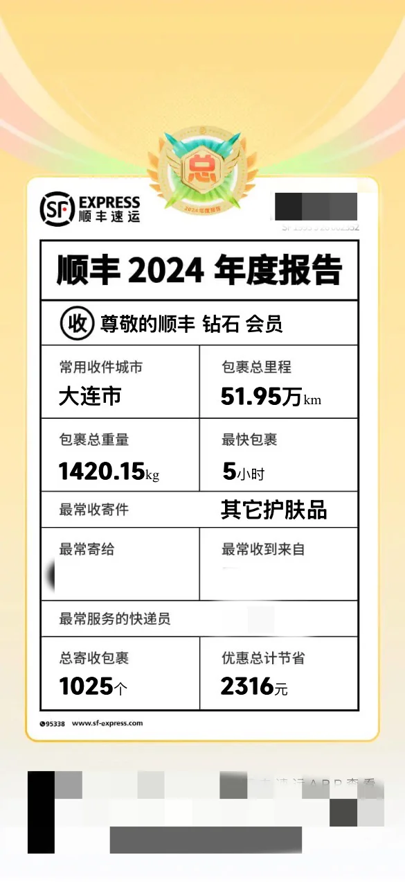 顺丰年度报告