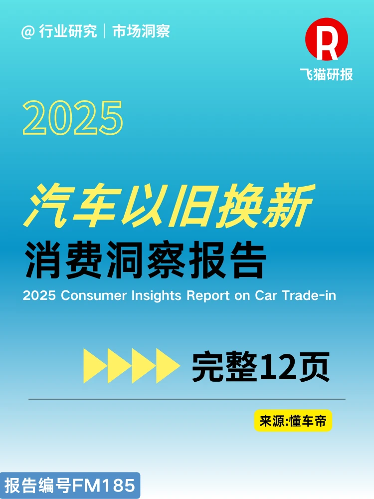 2025汽车以旧换新消费洞察报告