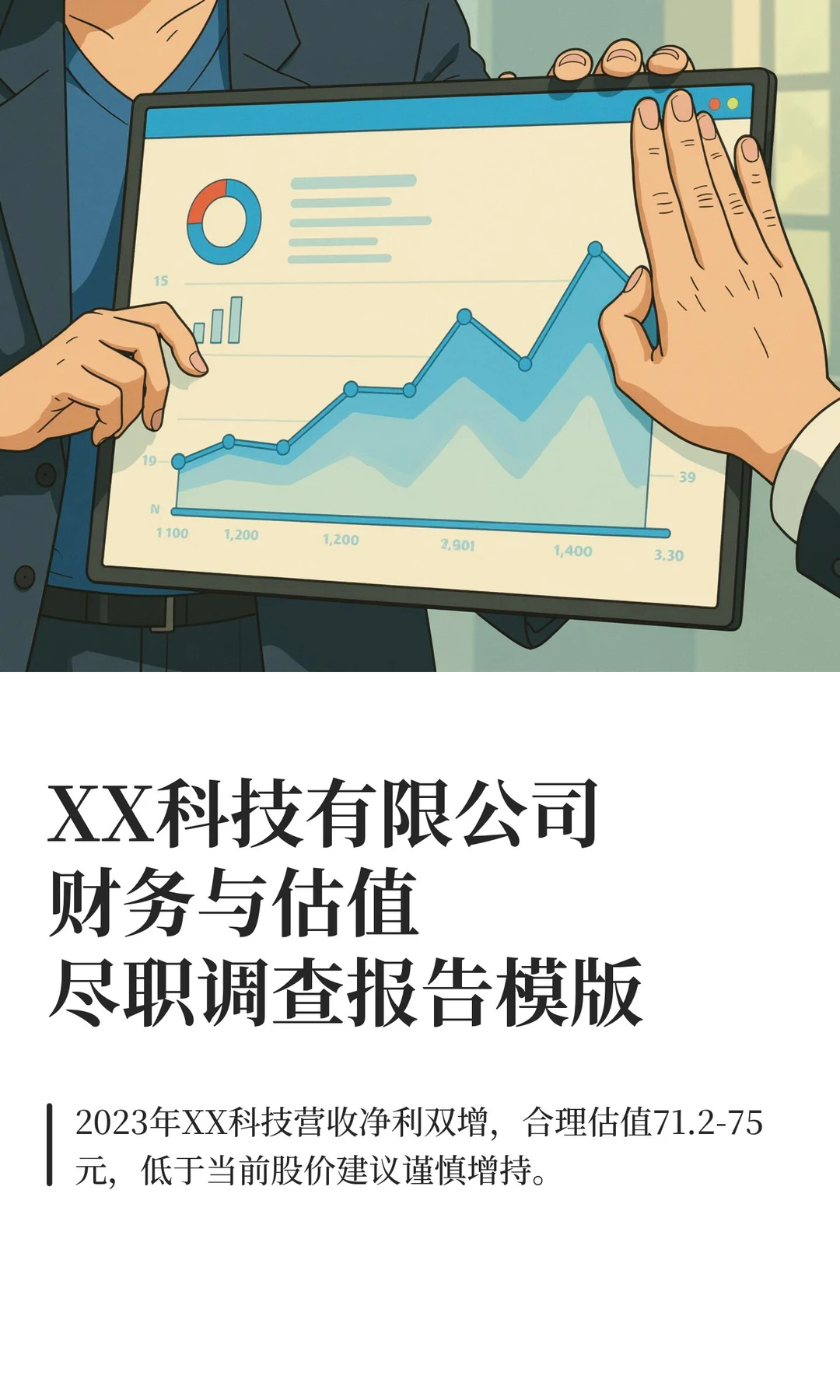 XX科技有限公司财务与估值尽职调查报告模版