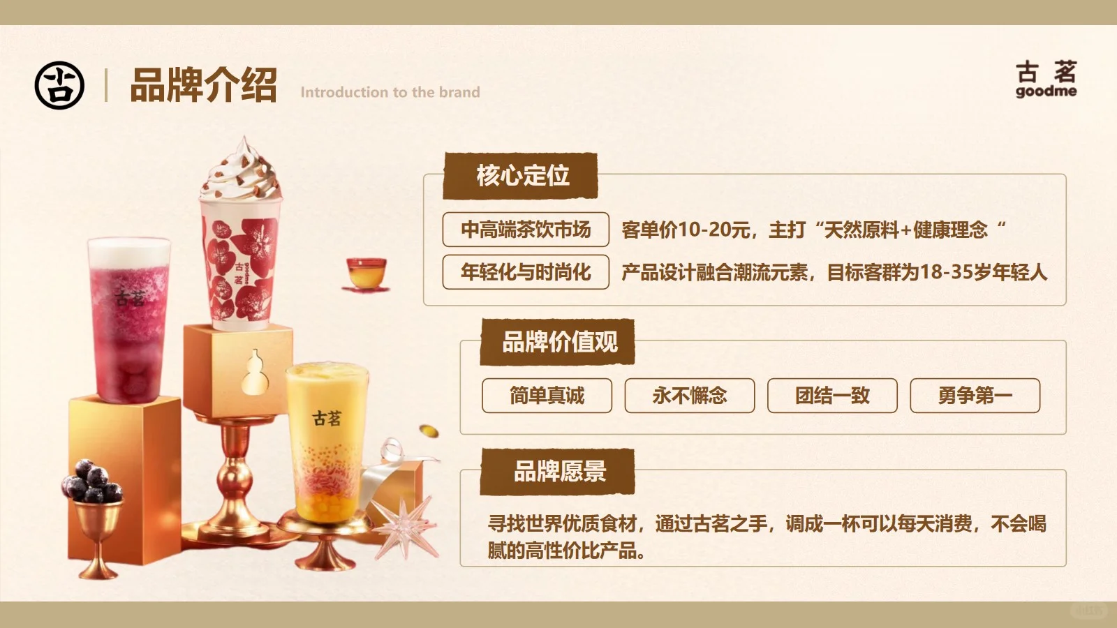 古茗品牌分析30页