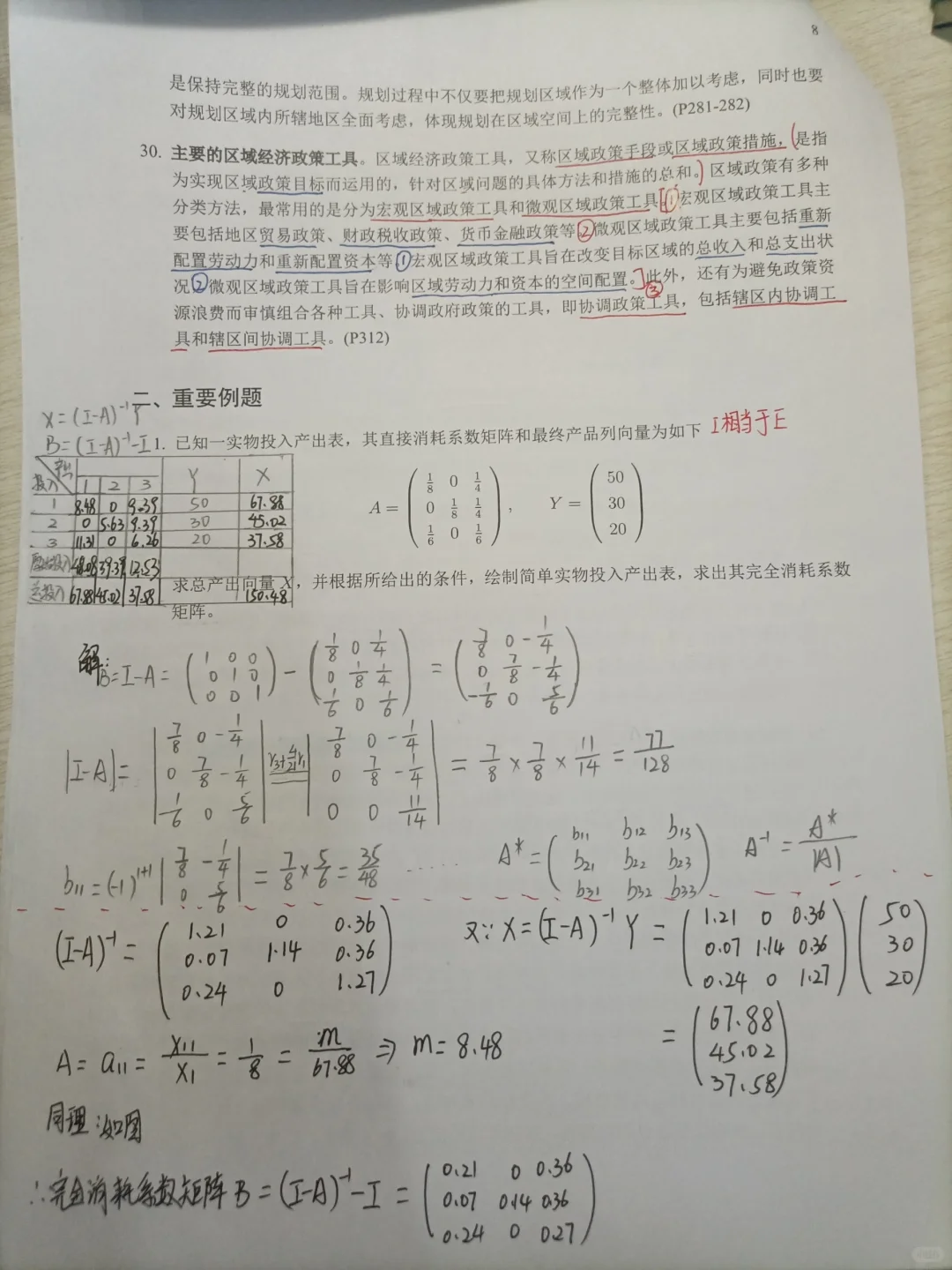 区域经济学期末复习资料