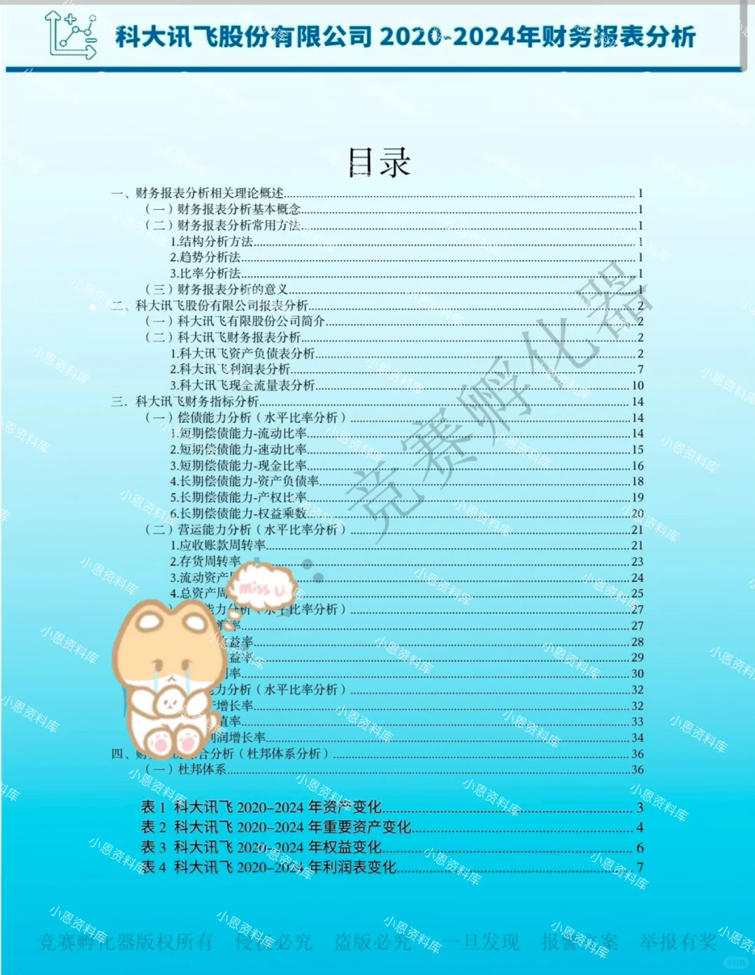 商挑科大讯飞会计案例财务分析深度研究报告