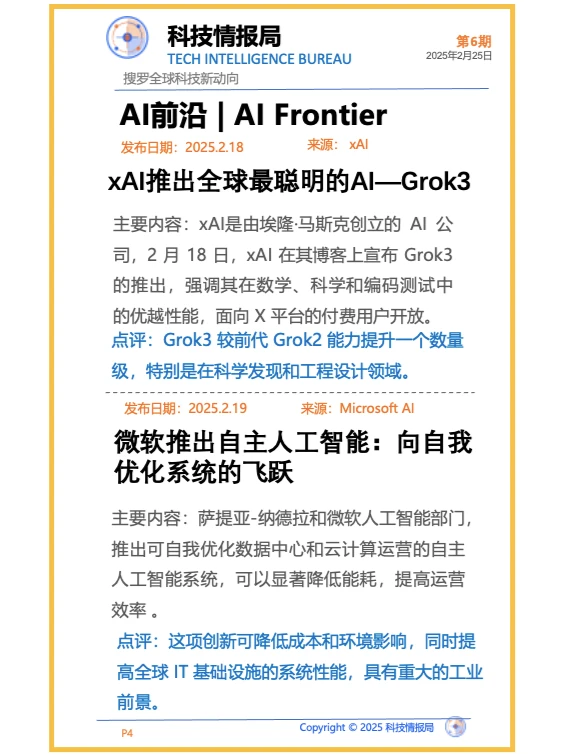 全球最新前沿科技动态0225-科技情报局