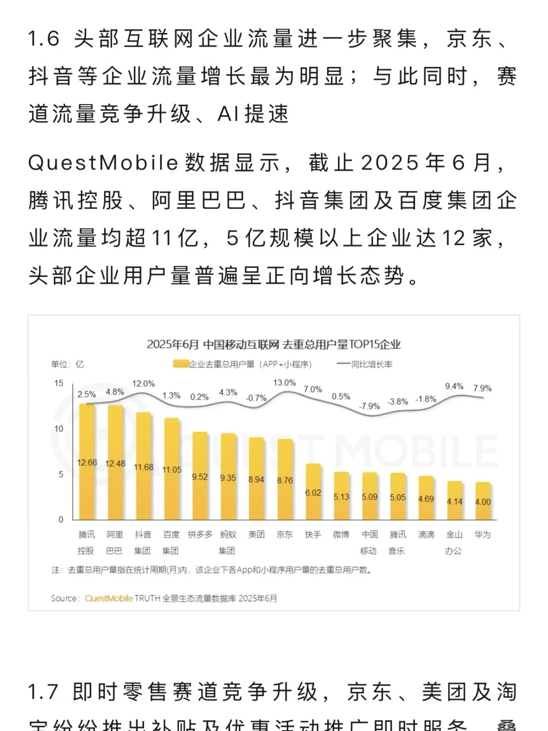 这份报告很不错,我发现百度在第一梯队