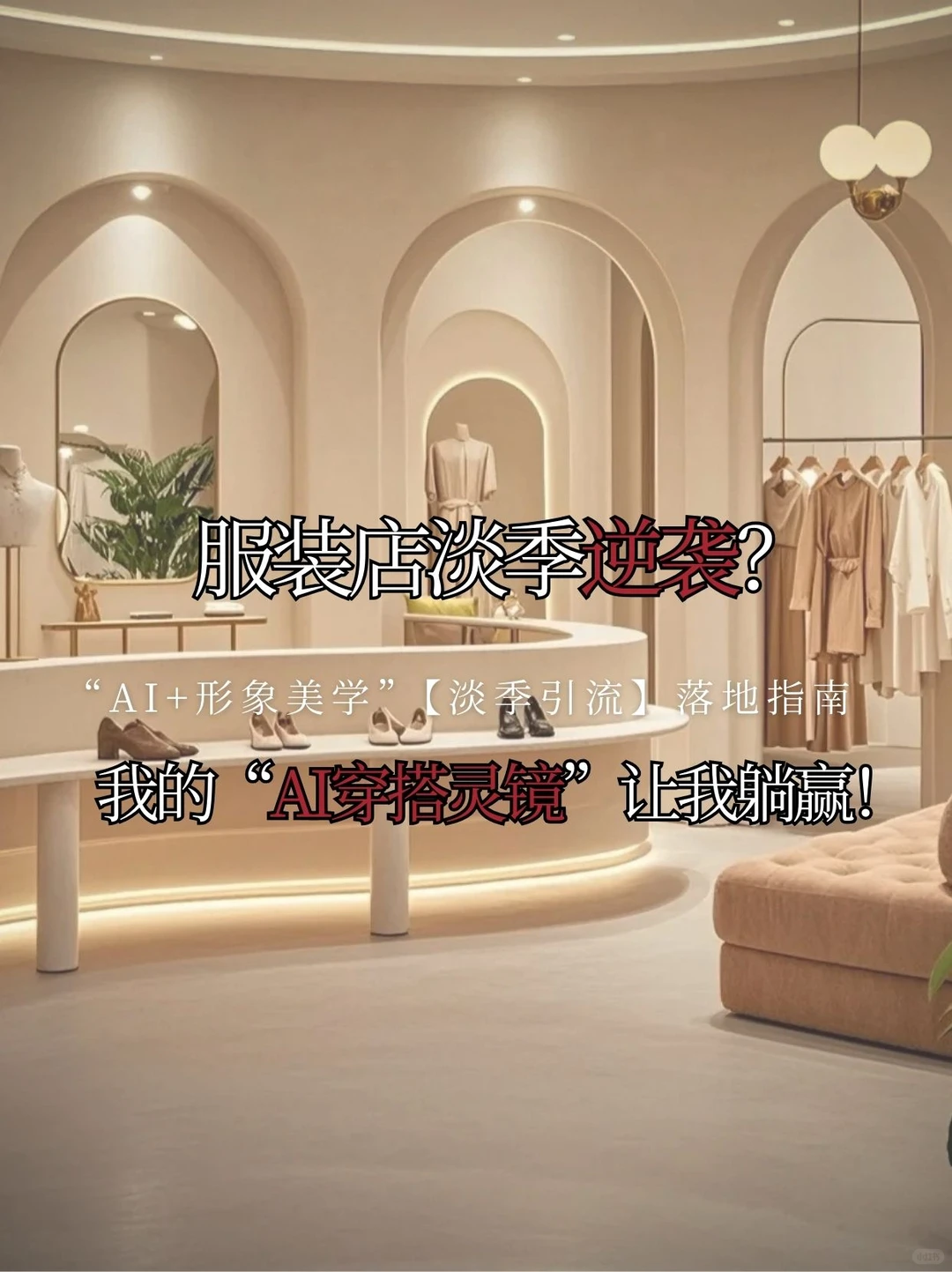 服装店淡季逆袭？“AI穿搭灵镜”让我躺赢
