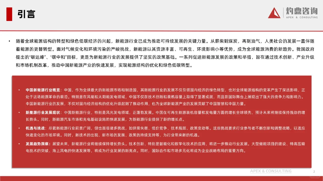 2024年中国新能源行业洞察报告