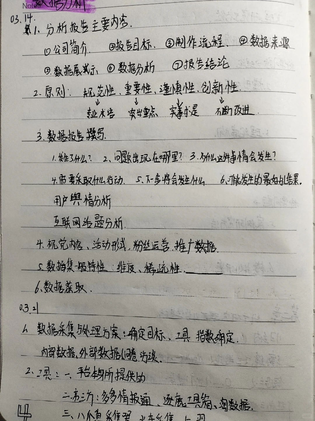 商务数据分析~笔记来喽