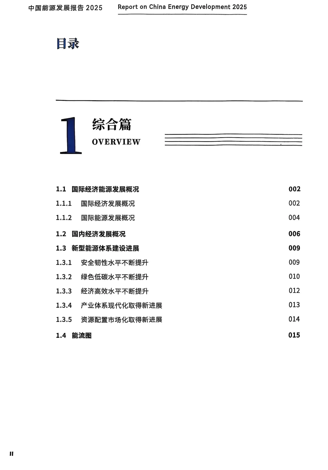 读书2025-25：中国能源发展报告2025