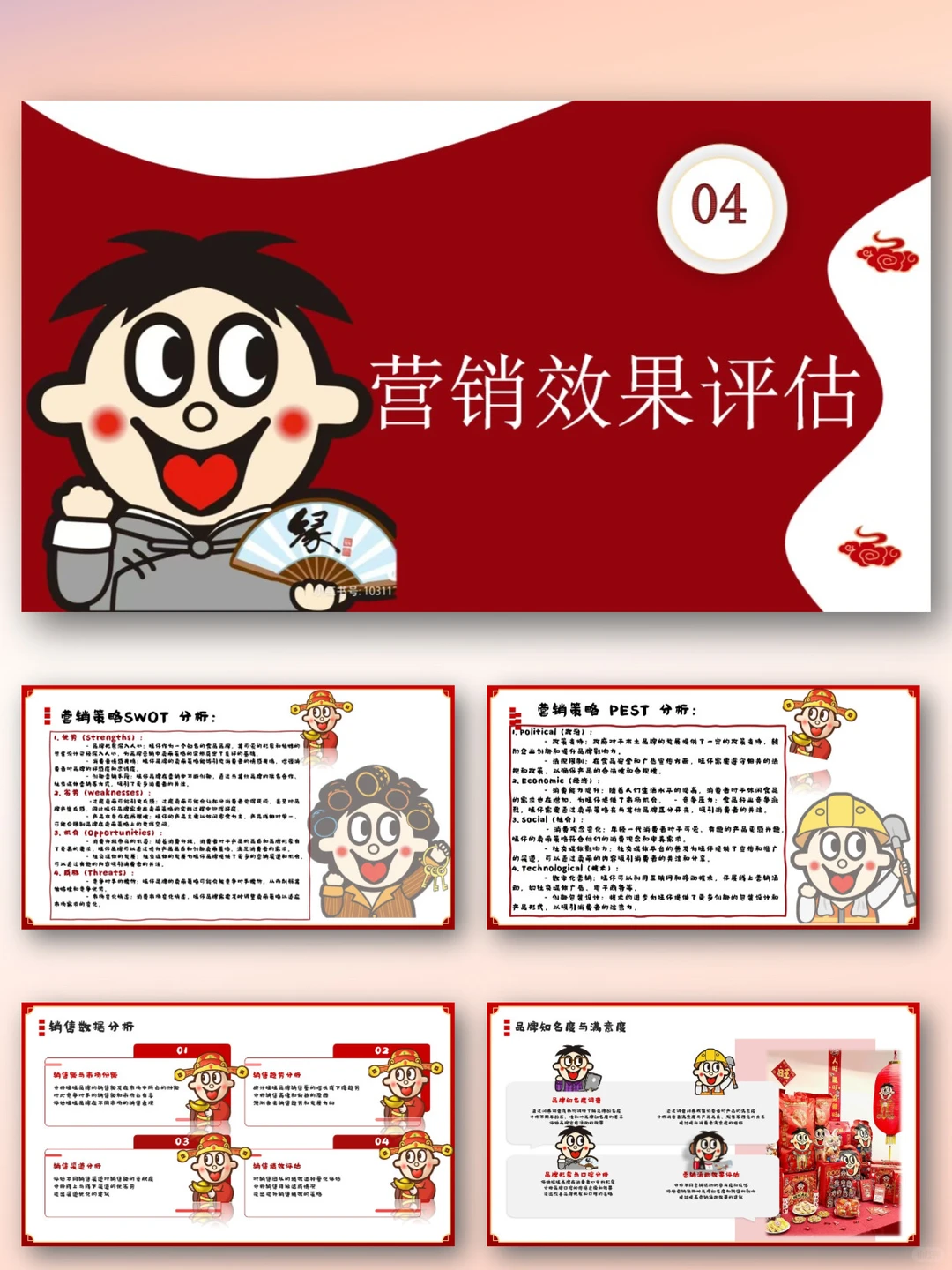 旺旺集团品牌介绍市场营销策略分析PPT 模板