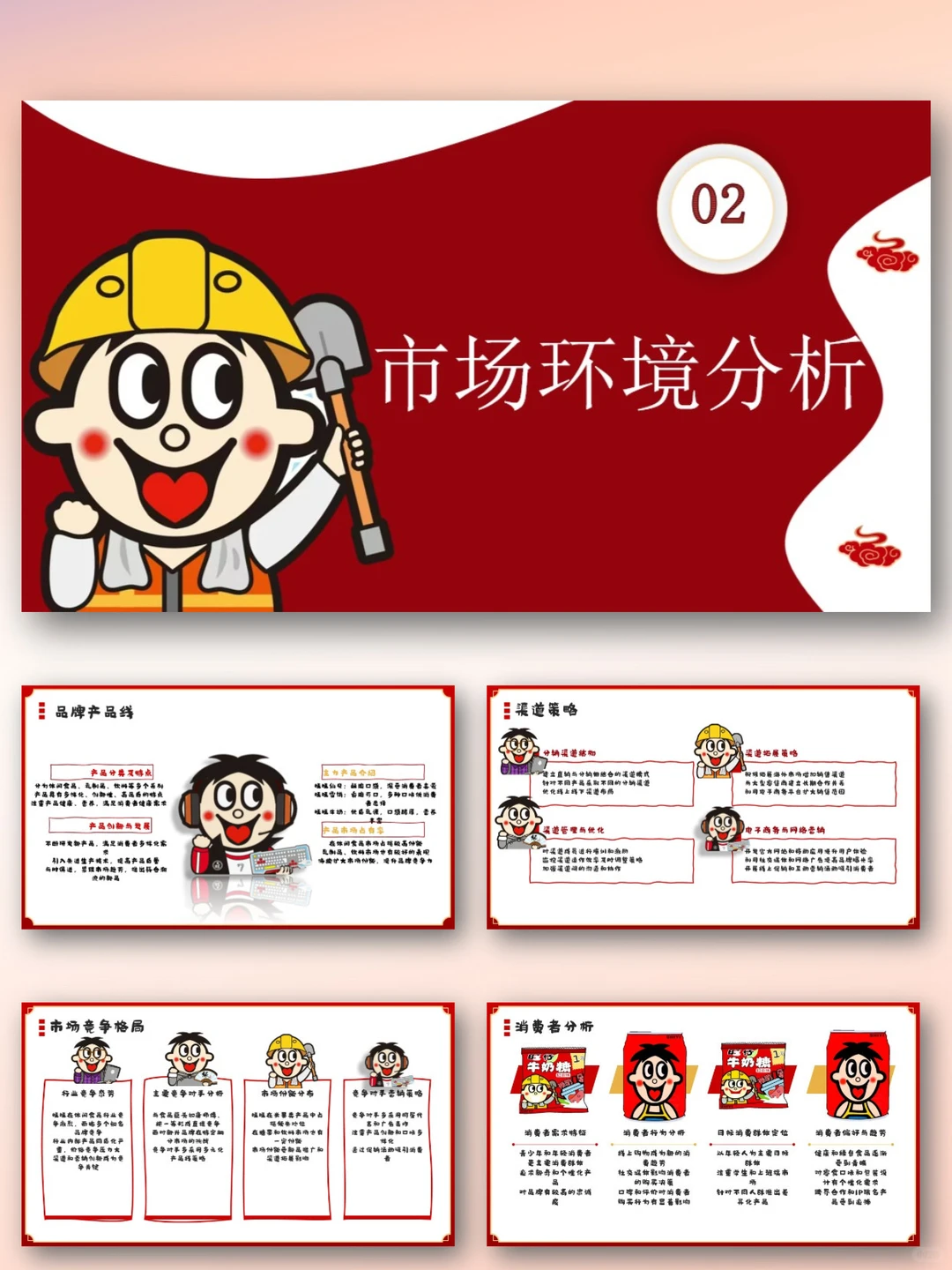 旺旺集团品牌介绍市场营销策略分析PPT 模板