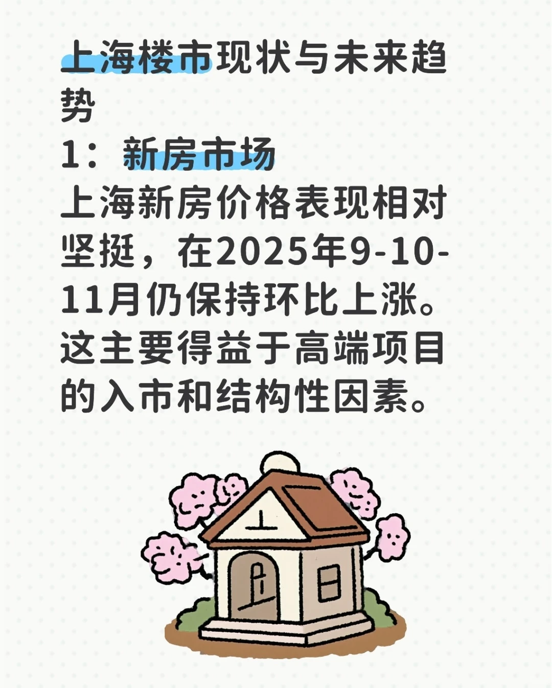 上海的楼市现状与趋势