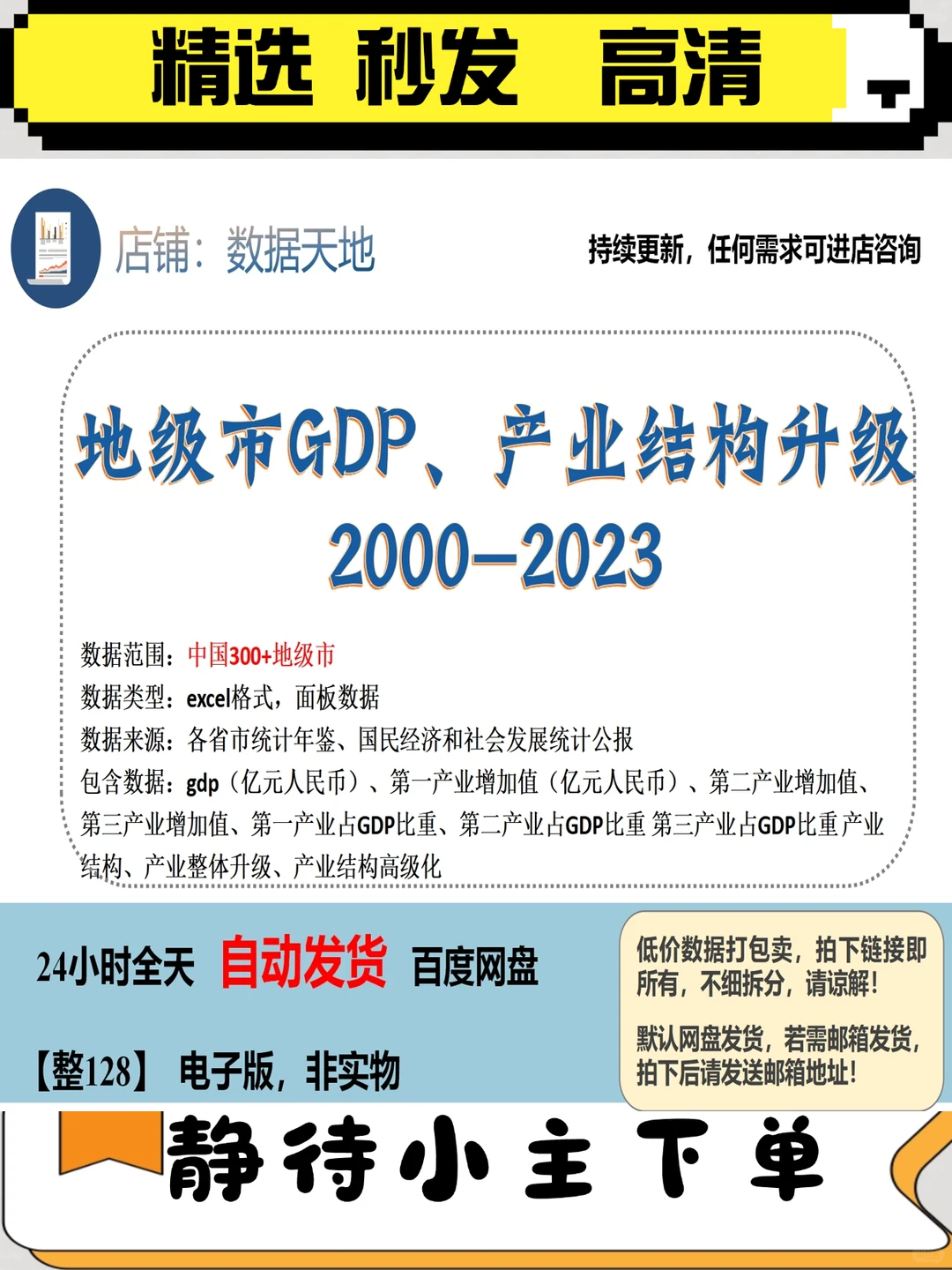 2023地级市GDP产业升级高级化经济发