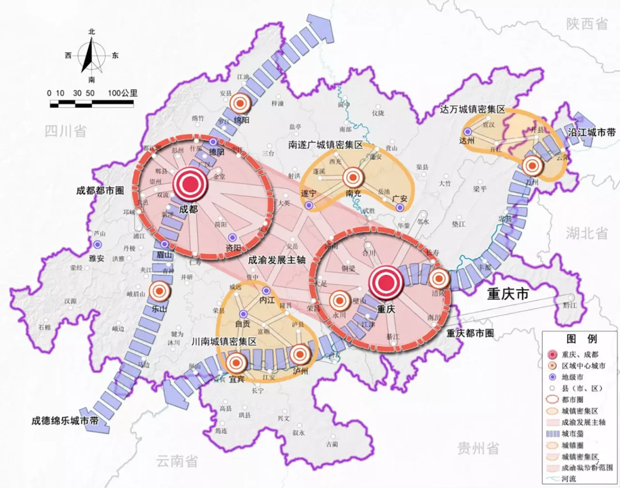十大城市2035规划获批，从定位看城市排名