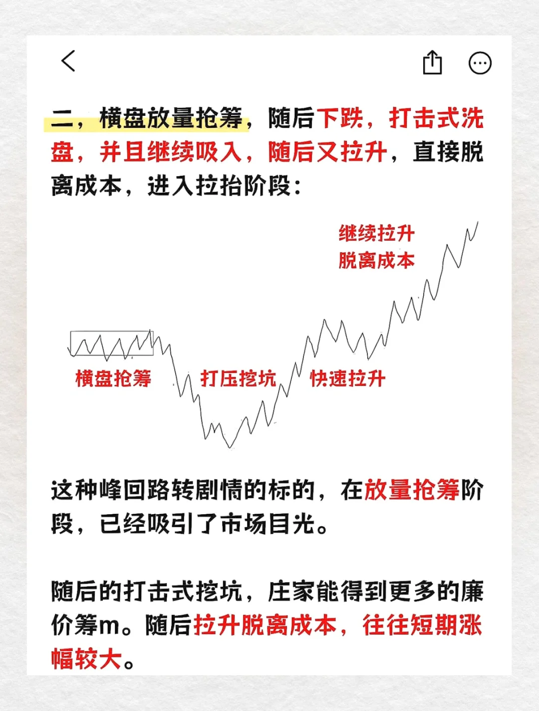 主力吸筹三大信号，别再做韭菜了！?