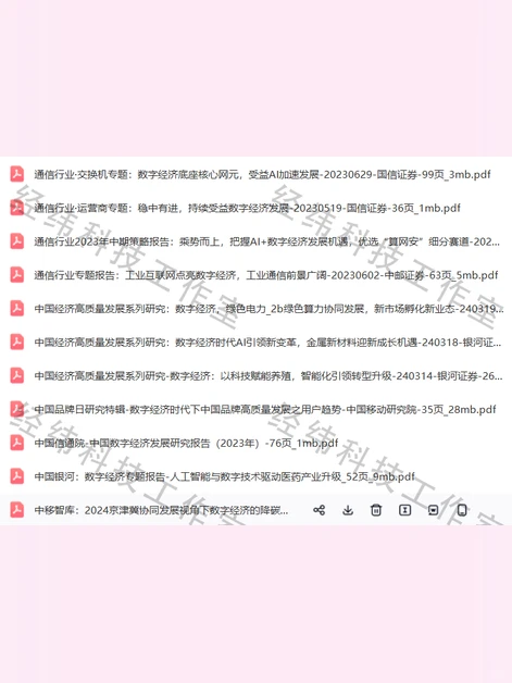 2024中国数字经济发展趋势白皮书研究报