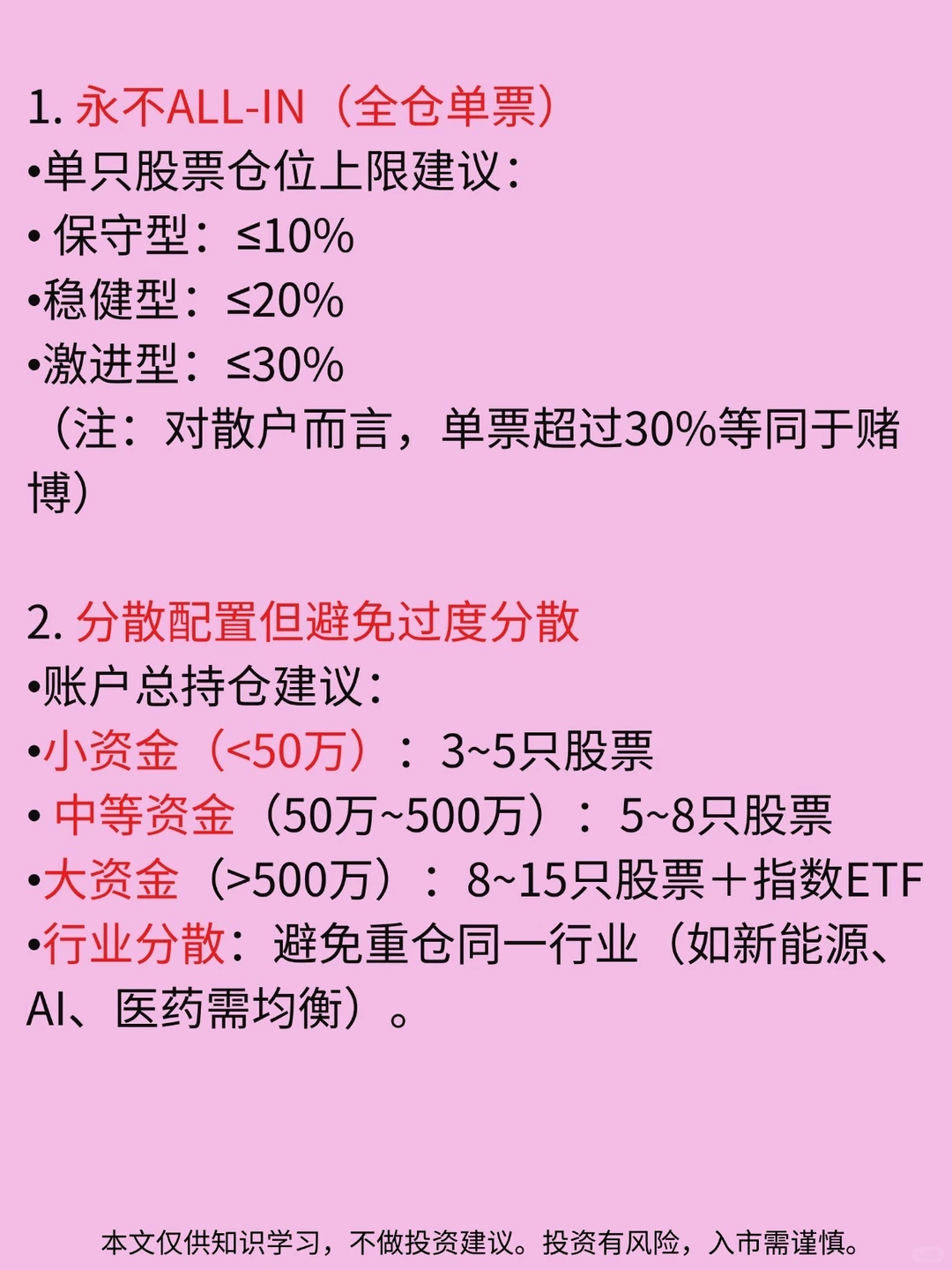 第134期:仓位管理的核心原则