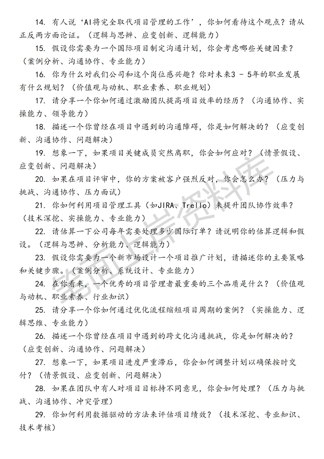 阿里国际项目PMO项目管理