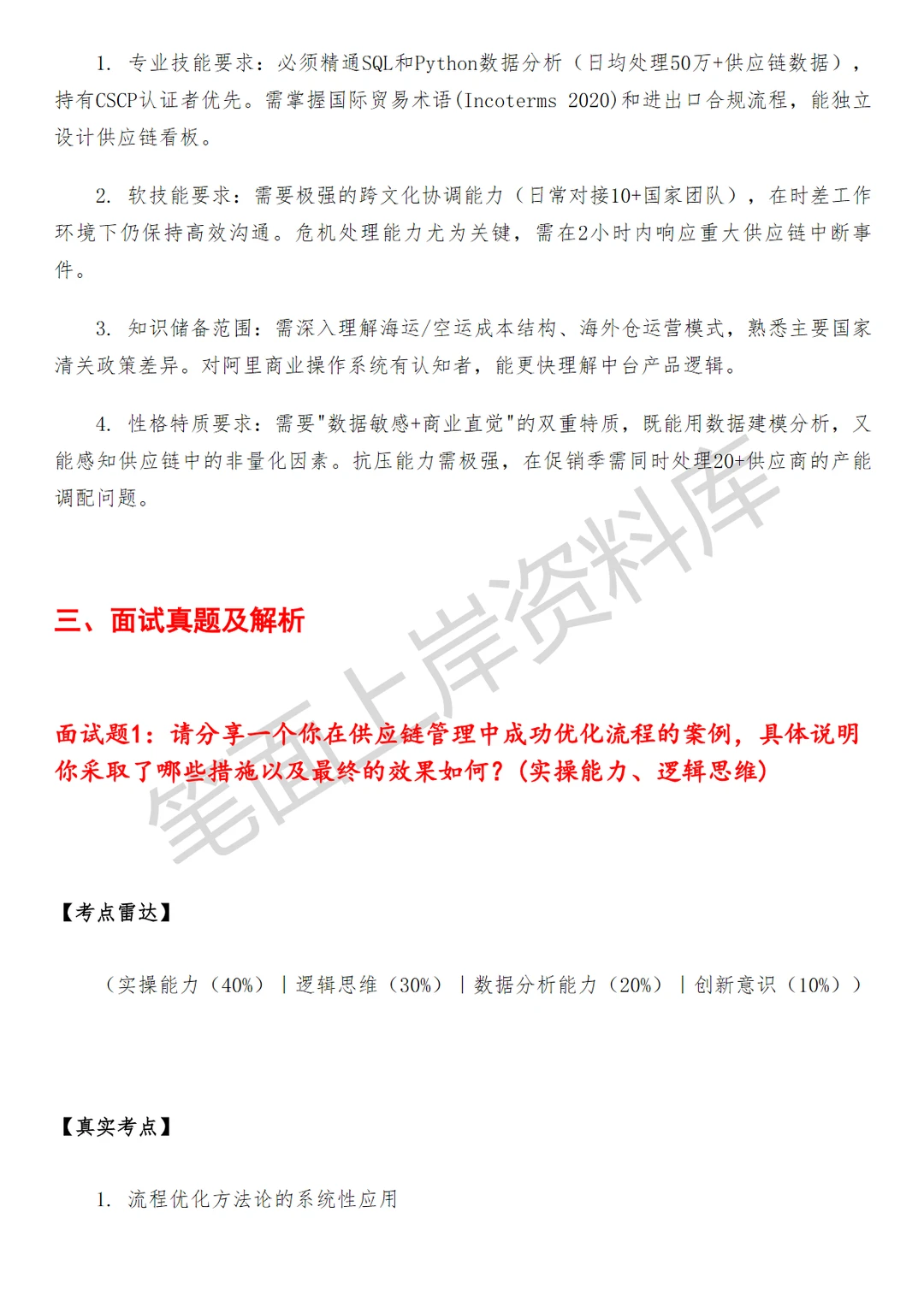 阿里国际站供应链渠道产品经理