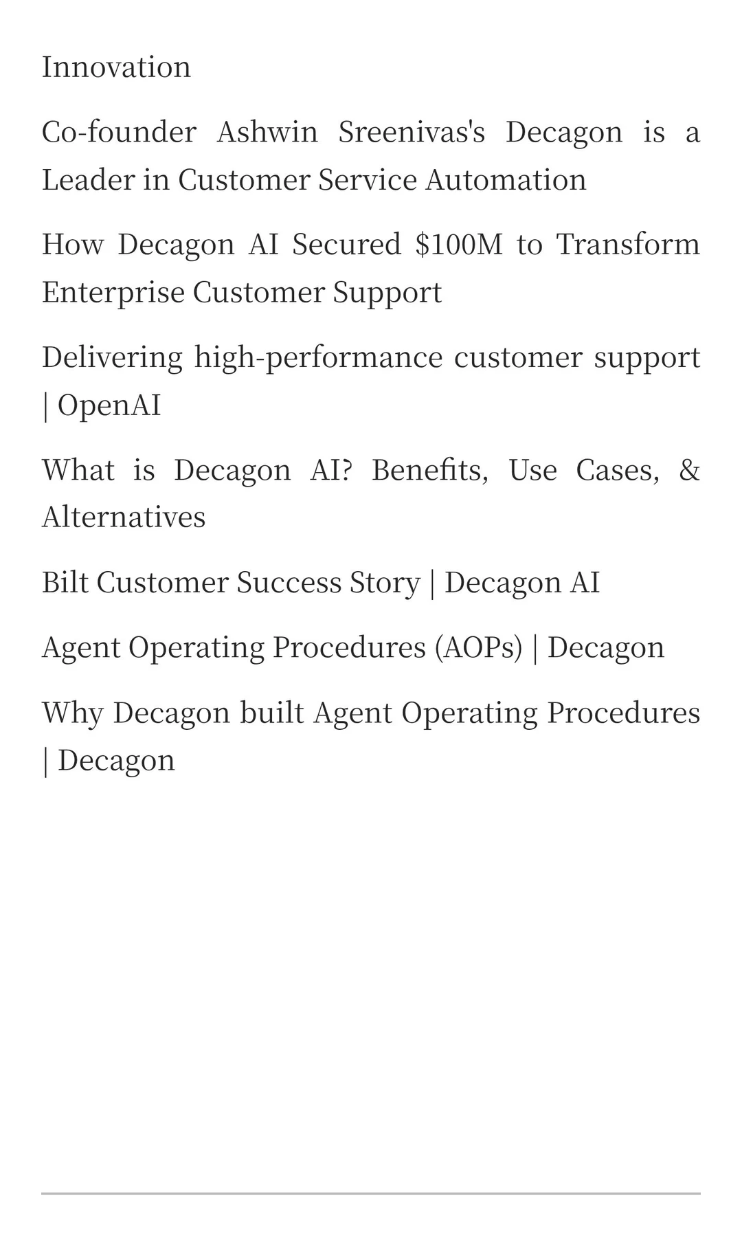 每天研究一个AI创业公司：Decagon