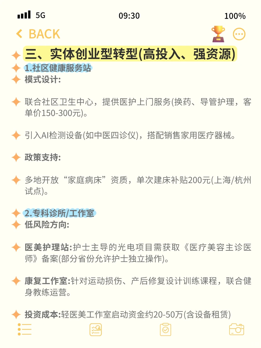 大健康趋势下的赛道，医护转型的核心！！！